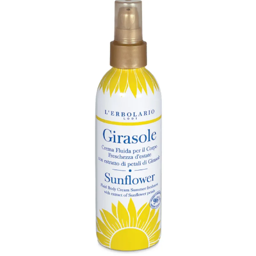 L'erbolario Girasole Crema Fluida Corpo Freschezza D'estate 200ml