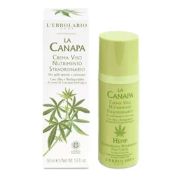 L'erbolario La Canapa Crema Viso Nutrimento Straordinario 50ml