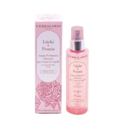 L'erbolario Litchi Peonia Acqua Profumata Idratante Corpo E Capelli 150ml