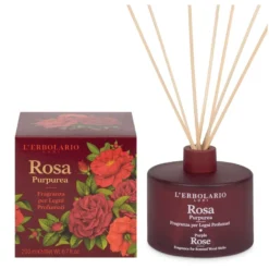 L'erbolario Rosa Purpurea Fragranza Per Legni Profumati 200ml