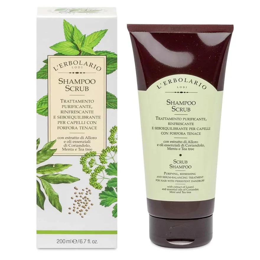 L'erbolario Shampoo Shampoo Scrub Purificante E Riequilibrante 200ml