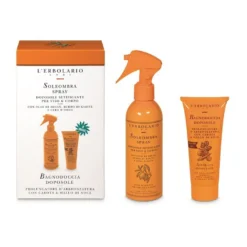 L'erbolario Soleombra Spray Doposole Setificante 200ml + Bagnodoccia Doposole 100ml