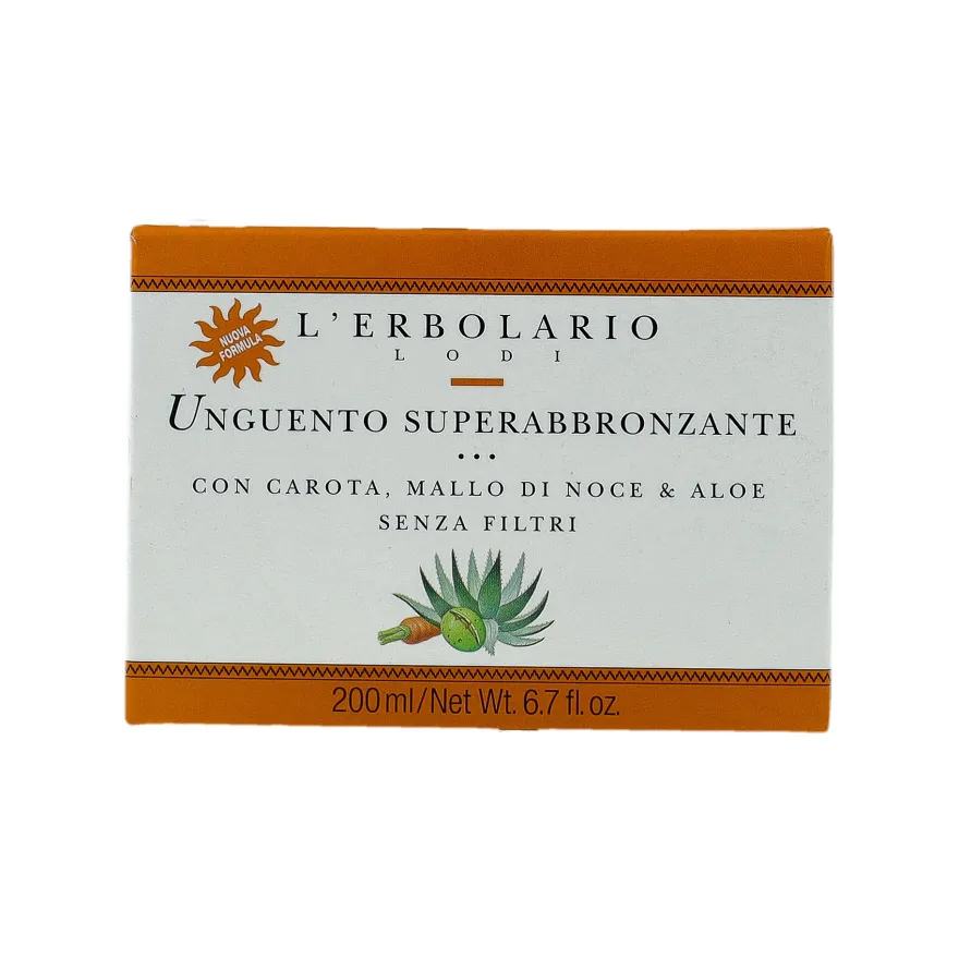 L'erbolario Unguento Superabbronzante Carota 200ml
