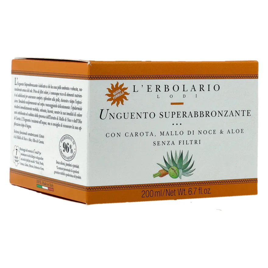 L'erbolario Unguento Superabbronzante Carota 200ml