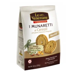 Le Veneziane I Munaretti Ai Cereali Biscotti Grano Saraceno Integrale Senza Glutine 250g