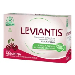 Leviantis Integratore Stitichezza Gusto Amarena 16 Bustine