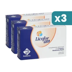 Licofor Plus integratore supporto alla vista tripacco 3x30 capsule