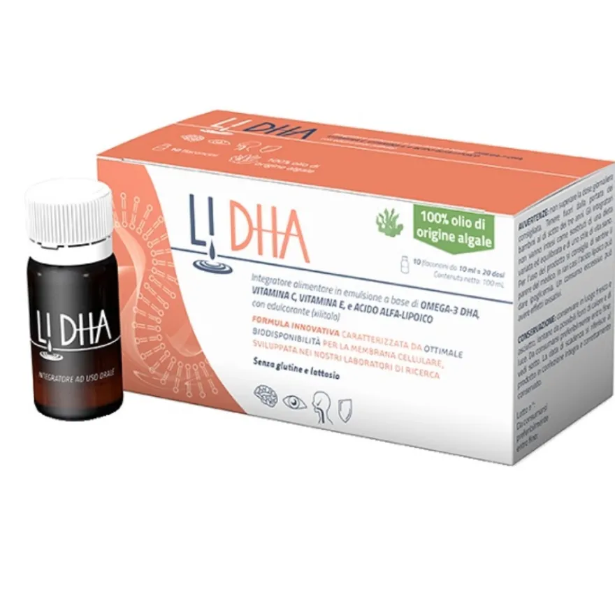 Li Dha Integratore Di Omega-3 10 Flaconcini