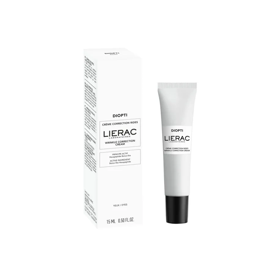 Lierac Diopti Crema Correzione Rughe Levigante E Rimpolpante 15ml