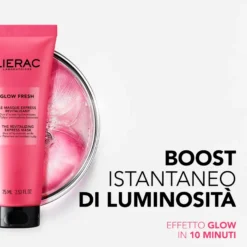 Lierac Glow Fresh Maschera Rivitalizzante Express 75ml