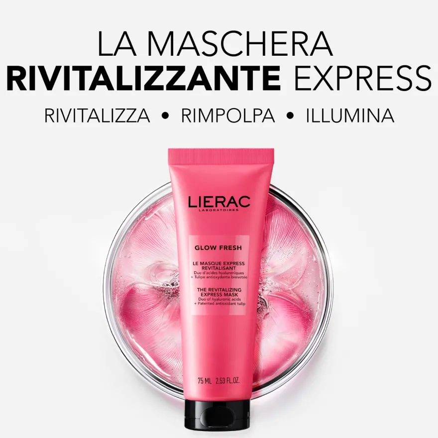 Lierac Glow Fresh Maschera Rivitalizzante Express 75ml