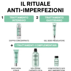 Lierac Sebologie Gel Fluido Seboregolatore Anti Imperfezioni Viso 40ml