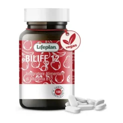 Lifeplan Bilife 12 Integratore Vitamina B12 100 Tavolette