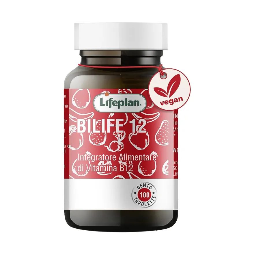 Lifeplan Bilife 12 Integratore Vitamina B12 100 Tavolette