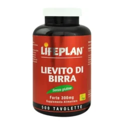 Lifeplan Lievito Di Birra Supplemento Alimentare 500 Tavolette