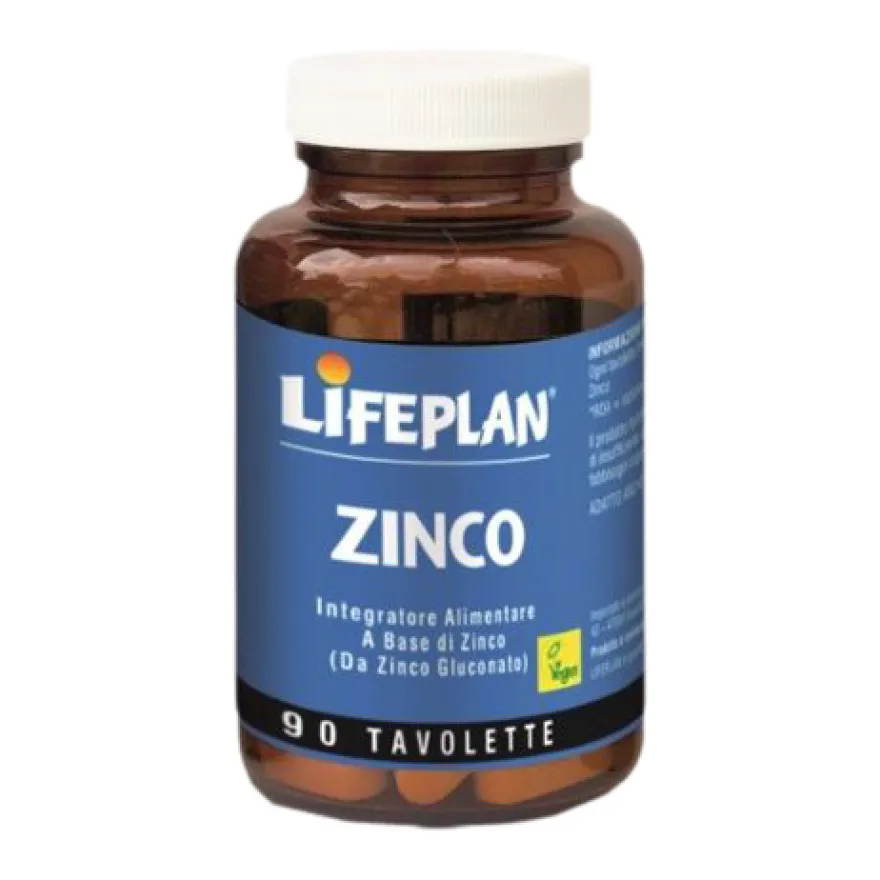 Lifeplan Zinco Integratore Di Zinco 90 Tavolette
