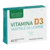 Ligne De Plantes Vitamina D3 Vegetale Da Lichene Integratore Salute Ossa 45 Capsule