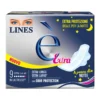 Lines &egrave; Assorbente Notte Extra Lungo Con Ali 9 Pezzi