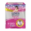 Lines Specialist Maternity Mutandina Assorbente Post Parto Misura Large 10 Pezzi