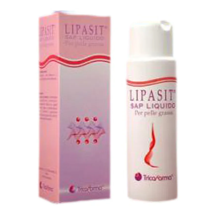 Lipasit Sapone Liquido Seboequilibrante Detergente Viso 200ml