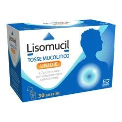 Lisomucil Tosse Mucolitico Unidie Granulato Soluzione Orale 30 Bustine