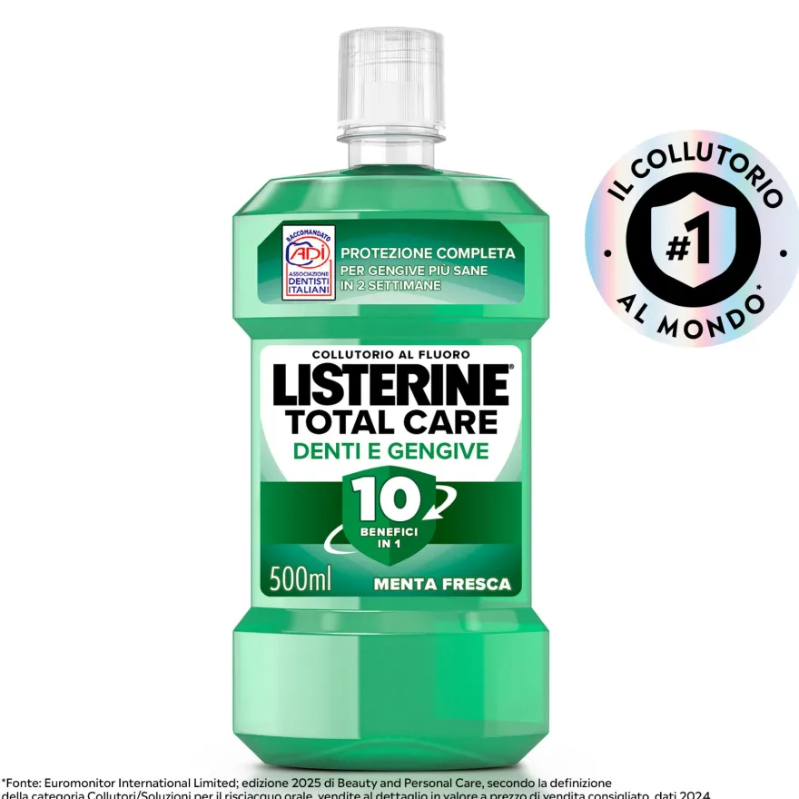 Listerine Collutorio Difesa Denti E Gengive 500ml