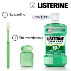 Listerine Collutorio Difesa Denti E Gengive 500ml