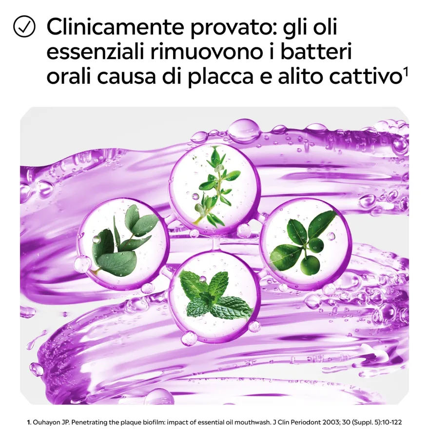Listerine Colluttorio Total Care Menta Pura 500ml
