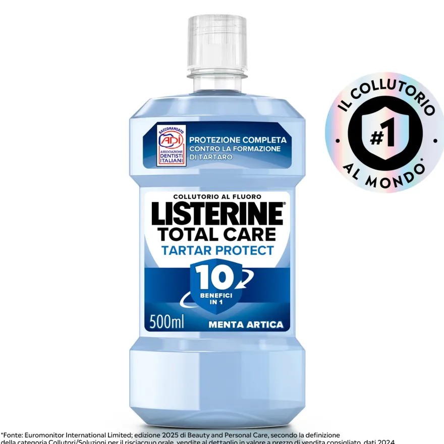 Listerine Colluttorio Total Care Protezione Tartaro 500ml