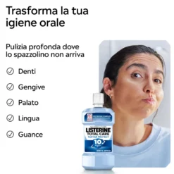 Listerine Colluttorio Total Care Protezione Tartaro 500ml