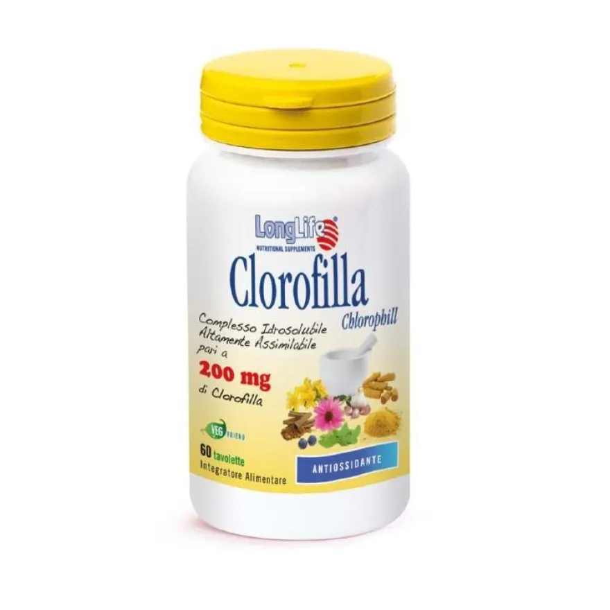 Longlife Clorofilla Integratore Ricostituente 60 Compresse