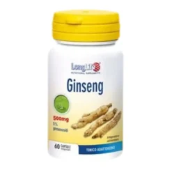 Longlife Ginseng 5% Integratore Tonico 60 Capsule