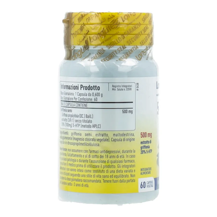 Longlife 5-htp Integratore Umore 60 Capsule