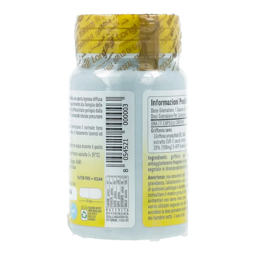 Longlife 5-htp Integratore Umore 60 Capsule