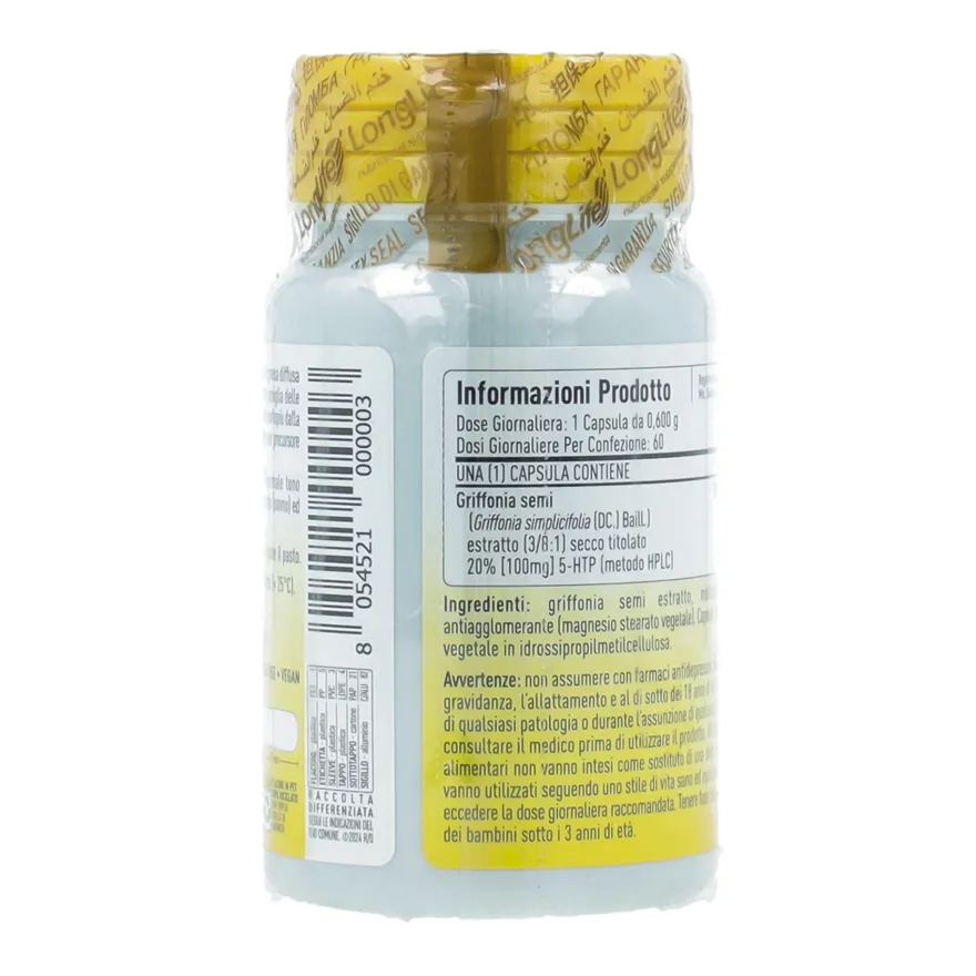 Longlife 5-htp Integratore Umore 60 Capsule