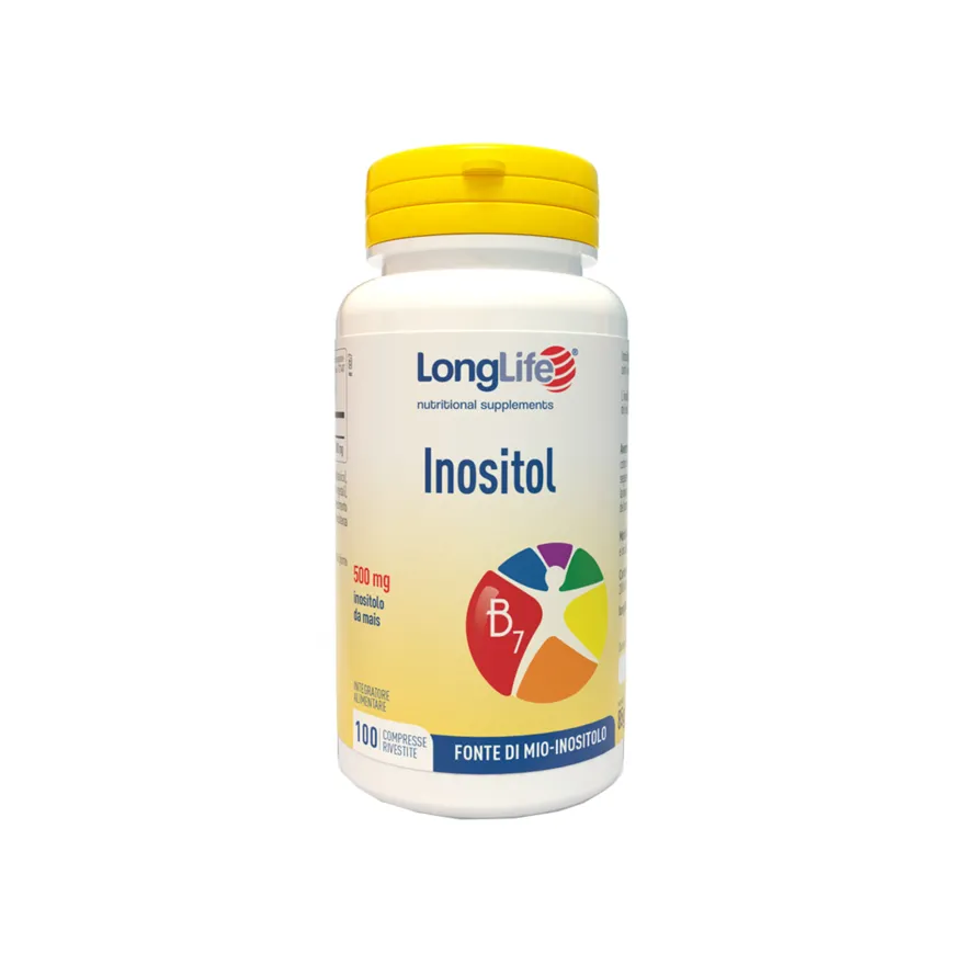 Longlife Inositol Integratore Controllo Colesterolo 100 Tavolette