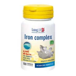 Longlife Iron Complex Integratore Di Ferro 100 Compresse