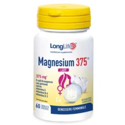 Longlife Magnesium 375 Lady Integratore Stress 60 Tavolette