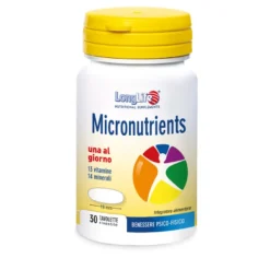 Longlife Micronutrients Integratore Multivitaminico 30 Tavolette