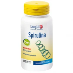 Longlife Spirulina Integratore Ricostituente 100 Capsule