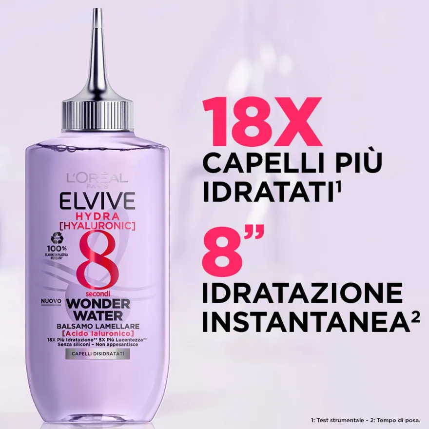 L'oréal Paris Elvive Hyaluronic Wonder Water Balsamo Lamellare Idratante 200ml