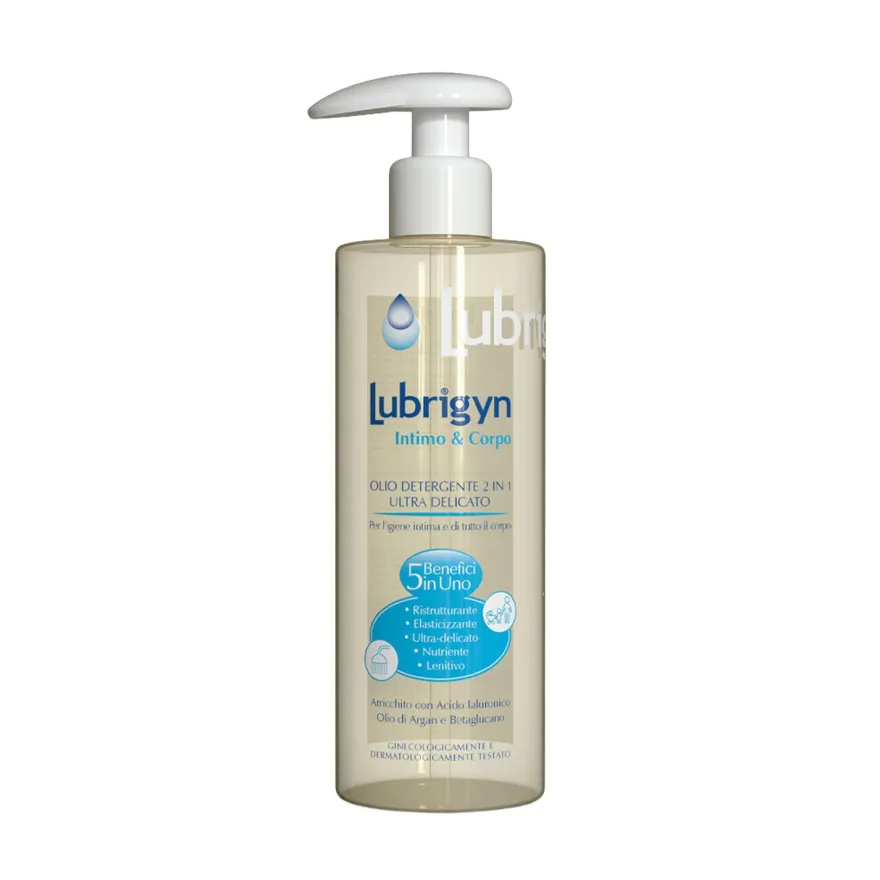 Lubrigyn Intimo Corpo Olio Detergente 2in1 Ultra Delicato 750ml