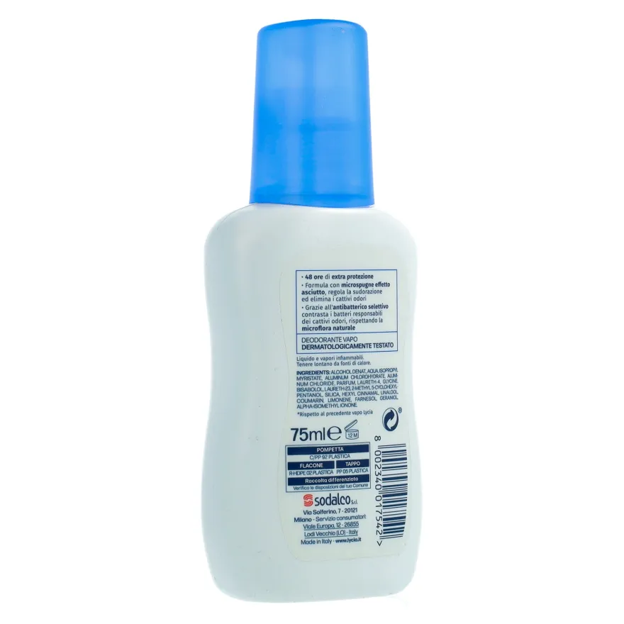 Lycia Vapo Original Deodorante Extra Protezione 75ml