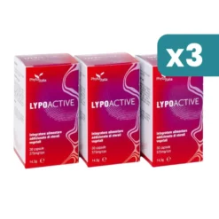 Lypo Active integratore colesterolo e lipidi tripacco 3x30 capsule