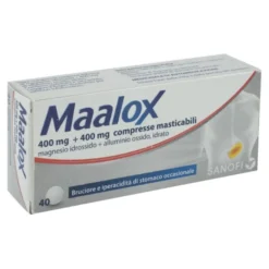 Maalox 400+400mg 40 Compresse Masticabili