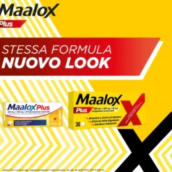 Maalox Plus Azione Rapida Contro Bruciore E Acidità Di Stomaco 30 Compresse