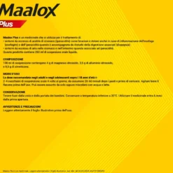 Maalox Plus Sospensione Orale Contro Bruciore E Acidità Di Stomaco 250ml