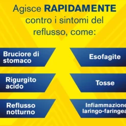 Maalox Reflurapid Advance Antiacido Reflusso Gastroesofageo E Bruciore Di Stomaco 20 Bustine
