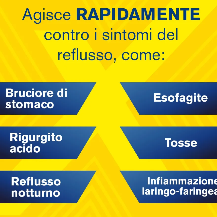 Maalox Reflurapid Advance Antiacido Reflusso Gastroesofageo E Bruciore Di Stomaco 20 Bustine
