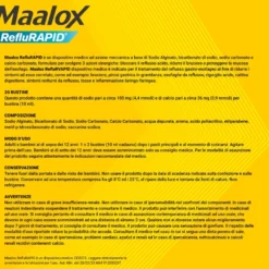 Maalox Reflurapid reflusso e bruciore di stomaco bipacco 2x20 stick